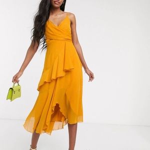 ASOS Faux Wrap Summer Dress